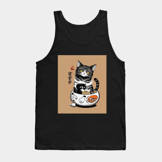 Ramen cats Tank Top by Signum